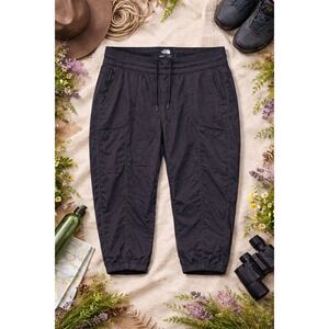 The North Face Women Plus 2X Drawstring Active Pants Zip Pockets Hiking Gym